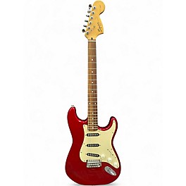 Used Squier Affinity Stratocaster Candy Apple Red Solid Body Electric Guitar