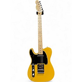 Used Squier Affinity Telecaster Left Handed Butterscotch Blonde Electric Guitar