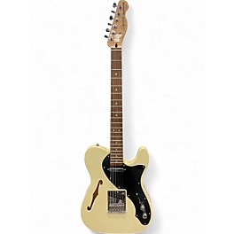 Used Squier Affinity Telecaster Olympic White Solid Body Electric Guitar