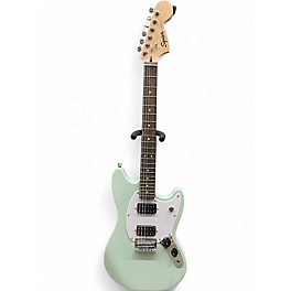 Used Squier Bullet Mustang HH Daphne Blue Solid Body Electric Guitar
