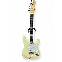 Used Squier Bullet Stratocaster Olympic White Solid Body Electric Guitar