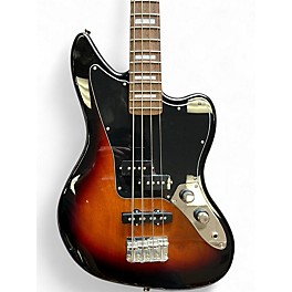 Used Squier CLASSIC VIBE JAGUAR 3 Color Sunburst Electric Bass Guitar