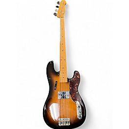 Used Squier Classic Vibe 1950S Precision Bass 2 Tone Sunburst Electric Bass Guitar