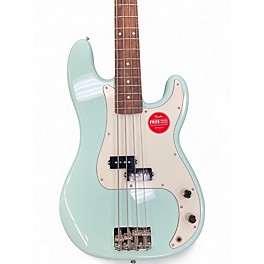 Used Squier Classic Vibe 1960S Precision Bass Light Blue Electric Bass Guitar