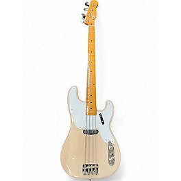 Used Squier Classic Vibe 50s Precision Bass White Blonde Electric Bass Guitar
