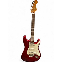 Used Squier Classic Vibe 60s Stratocaster Candy Apple Red Solid Body Electric Guitar