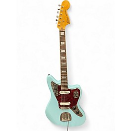 Used Squier Classic Vibe '70s Jaguar Daphne Blue Solid Body Electric Guitar
