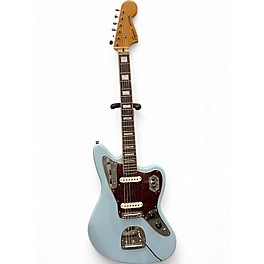 Used Squier Classic Vibe '70s Jaguar Daphne Blue Solid Body Electric Guitar