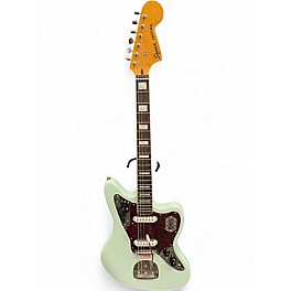 Used Squier Classic Vibe 70s Jaguar Surf Green Solid Body Electric Guitar