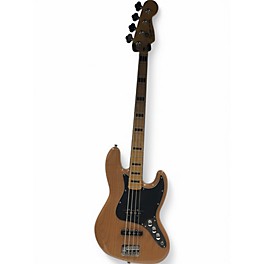Used Squier Classic Vibe 70s Jazz Bass Natural Electric Bass Guitar