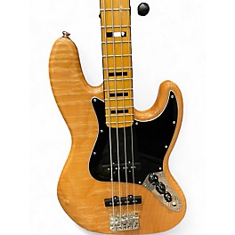 Used Squier Classic Vibe 70s Jazz Bass Natural Electric Bass Guitar