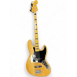 Used Squier Classic Vibe 70s Jazz Bass Natural Electric Bass Guitar