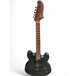 Used Squier Contemporary Active Starcaster BLUE Hollow Body Electric Guitar