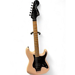 Used Squier Contemporary Active Stratocaster HH FR Shell Pink Solid Body Electric Guitar