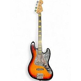 Used Squier Contemporary Jazz Bass 2 Color Sunburst Electric Bass Guitar
