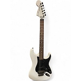 Used Squier Contemporary Stratocaster HH FR WHITE Solid Body Electric Guitar