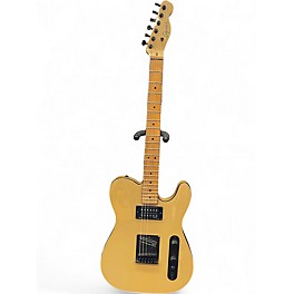 Used Squier Contemporary Telecaster HH Gold Solid Body Electric Guitar