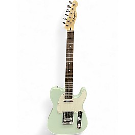 Used Squier FSR Bullet Telecaster Surf Green Solid Body Electric Guitar