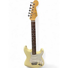 Used Squier MIJ Stratocaster Alpine White Solid Body Electric Guitar