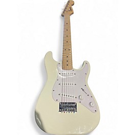 Used Squier Mini Affinity Stratocaster Antique Ivory Electric Guitar