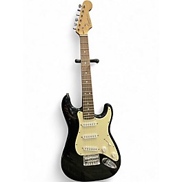 Used Squier Mini Affinity Stratocaster Black and White Electric Guitar