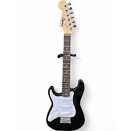 Used Squier Mini Affinity Stratocaster Left Handed Black Electric Guitar