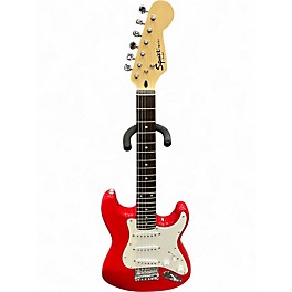Used Squier Mini Affinity Stratocaster Red Electric Guitar