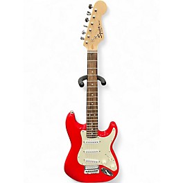 Used Squier Mini Affinity Stratocaster Red Electric Guitar