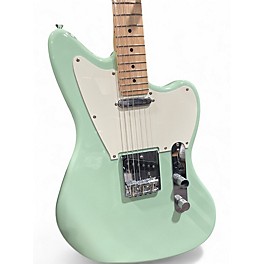 Used Squier Paranormal Offset Telecaster Seafoam Green Solid Body Electric Guitar