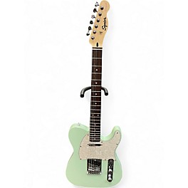 Used Squier SONIC TELECASTER Surf Green Solid Body Electric Guitar