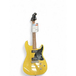 Used Squier STRATOSONIC TV Yellow Solid Body Electric Guitar