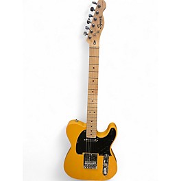 Used Squier Telecaster Butterscotch Solid Body Electric Guitar