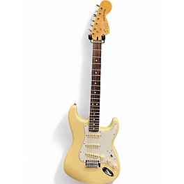 Used Squier Vintage Modified 70s Stratocaster Olympic White Solid Body Electric Guitar