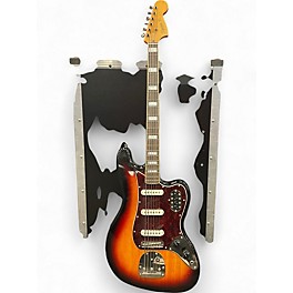 Used Squier Vintage Modified Bass VI 2 Tone Sunburst Electric Bass Guitar