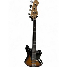 Used Squier Vintage Modified Jaguar Bass 3 Color Sunburst Electric Bass Guitar