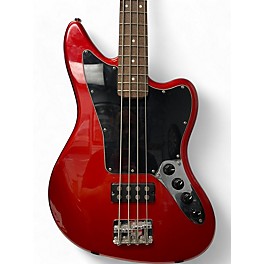 Used Squier Vintage Modified Jaguar Red Solid Body Electric Guitar