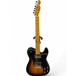 Used Squier Vintage Modified Telecaster Custom 2 Color Sunburst Solid Body Electric Guitar