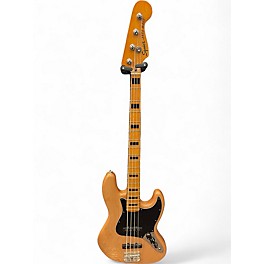 Used Squier classic Vibe 1970s Jazz Bass Natural Electric Bass Guitar