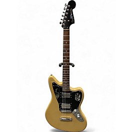Used Squier contemporary jaguar Shoreline Gold Solid Body Electric Guitar
