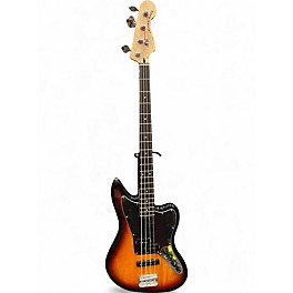 Used Squier jaguar bass 3 Tone Sunburst Electric Bass Guitar