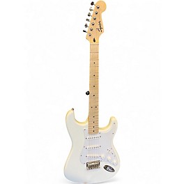 Used Squier sonic sss strat white Solid Body Electric Guitar