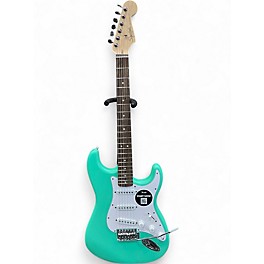 Used Squier sonic strat Seafoam Green Solid Body Electric Guitar