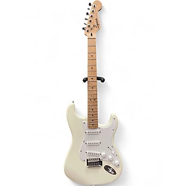 Used Squier sonic stratocaster Olympic White Solid Body Electric Guitar