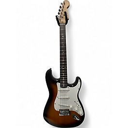 Used Squier stratocaster 2 Tone Sunburst Solid Body Electric Guitar