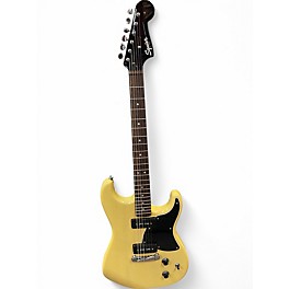 Used Squier stratosonic Natural Solid Body Electric Guitar