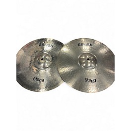 Used Stagg 14in Sensa Medium Hi-Hat Pair Cymbal