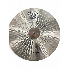 Used Stagg 21in Ghengis Silk Road Medium Exo Ride Cymbal