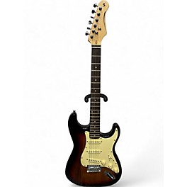 Used Stagg SES-30 Sunburst Solid Body Electric Guitar