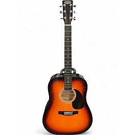 Used Stagg SW201 2 Tone Sunburst Acoustic Guitar