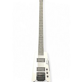 Used Steinberger Spirit 5 String Alpine White Electric Bass Guitar